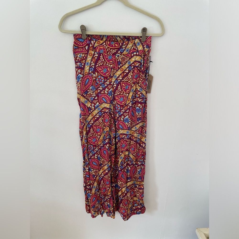 Christian Siriano Wide Leg Palazzo Ankle Pants with Pockets Sz XS NWT